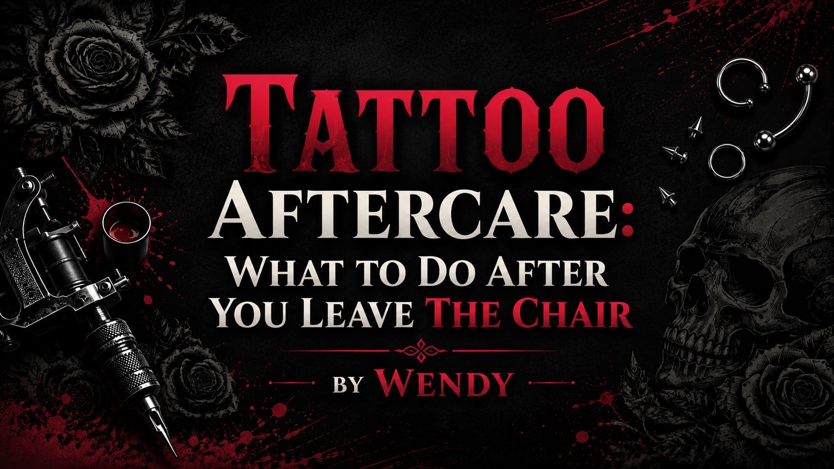 Tattoo Aftercare: What to Do After You Leave the Chair